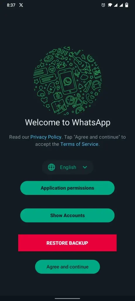 Welcomoe to ANWhatsApp